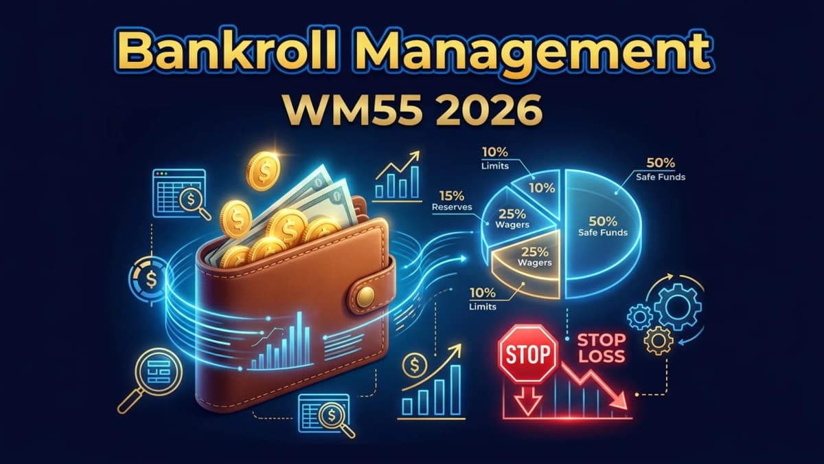 การจัดการเงินทุนสำหรับนักเดิมพัน Bankroll Management WM55