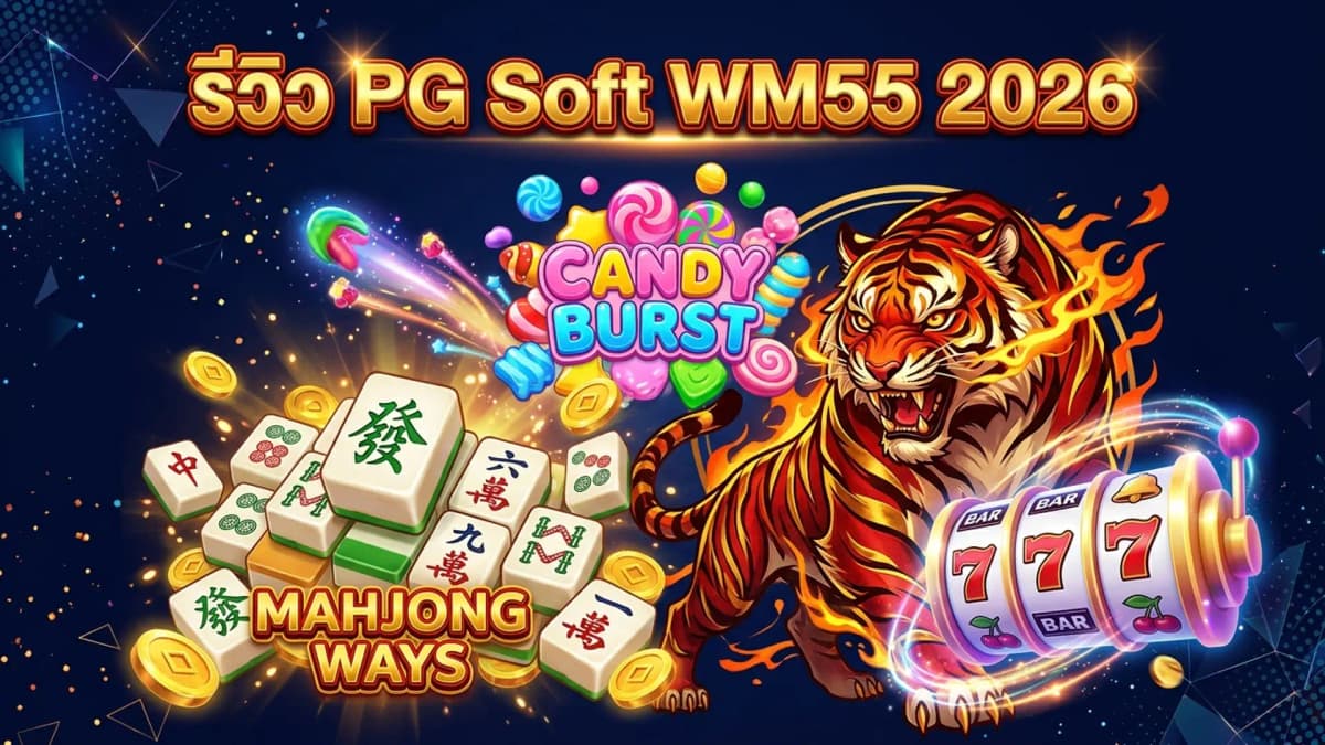 รีวิว PG Soft สล็อตยอดนิยม เกมไหนน่าเล่นที่สุด 2026